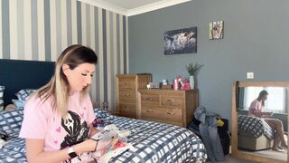 Hannah Lingerie and Nylon try on