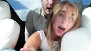 Lillian Phillips car blowjob and creampie