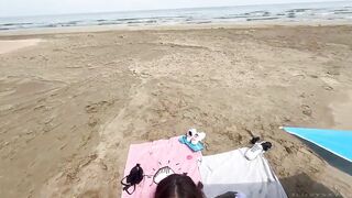 HelloLimoon Public Sex on The Beach