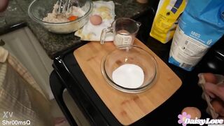 Shrooms Q Baking For The Bake Sale Got Me Fucked On The Counter By My Brother