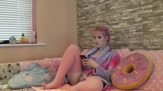 Evie Rees teasing sis