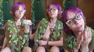 Mavissky - Monsterdildo Creampie Ride