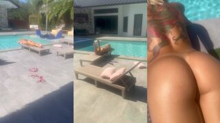 Paige Vanzant BG Naked pool tease