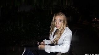 Luna Black - Dominican Teen With Round Ass Fucked By Stranger For Plane T