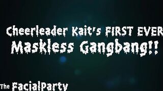 Cheerleader Kait - Cheerleader Kait's FIRST EVER Maskless GB