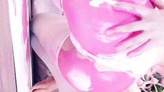 Belle Delphine Ass Painting Set Leaked (Video 9)