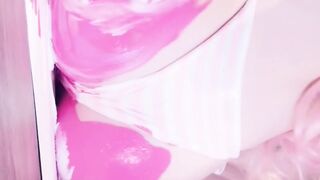 Belle Delphine Ass Painting Set Leaked (Video 9)