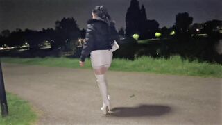 White boots in town