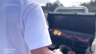 AngieFoxxyLove BBQ Fucking
