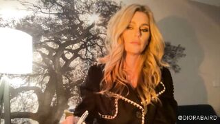 Diora Baird Live Dildo and Strip