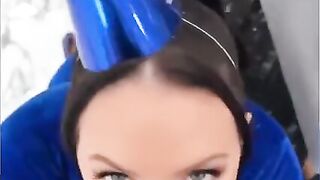 Angela White Sucking Cock For Birthday BG NEW POV