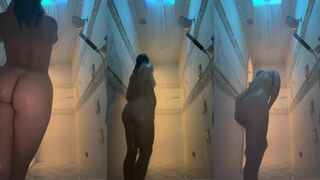 Amanda Cerny - Fully Naked Shower Tease (Short Clip)