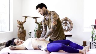 J.A OF -  Sensual Massage and Anal Creampie